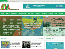 Tablet Screenshot of lorongmusik.com